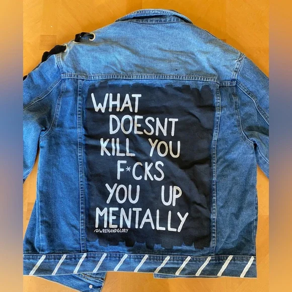 Wren + Glory Denim Jacket - Picture 2 of 10